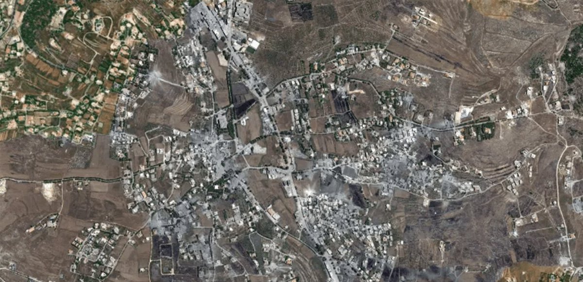 Globalbeeffe's tweet photo. Israel demands that the Lebanese army be stationed in the Ali al-Taher area before any withdrawal. 
Israel requires an inspection of the Ali al-Taher tunnels and to ensure that they are free of Hezbollah elements. https://t.co/Vy6pTbYXyE