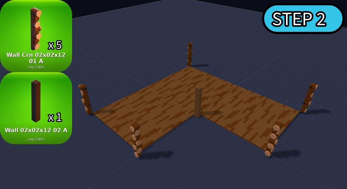 ppooooll1's tweet photo. I made some building instructions for a simple house in LEGO Fortnite Odyssey using the live builder being developed by @CraftyPlaysLF 

(Thread 🧵)

#LEGO #Fortnite #LEGOFortnite https://t.co/sZvWoYfOVQ