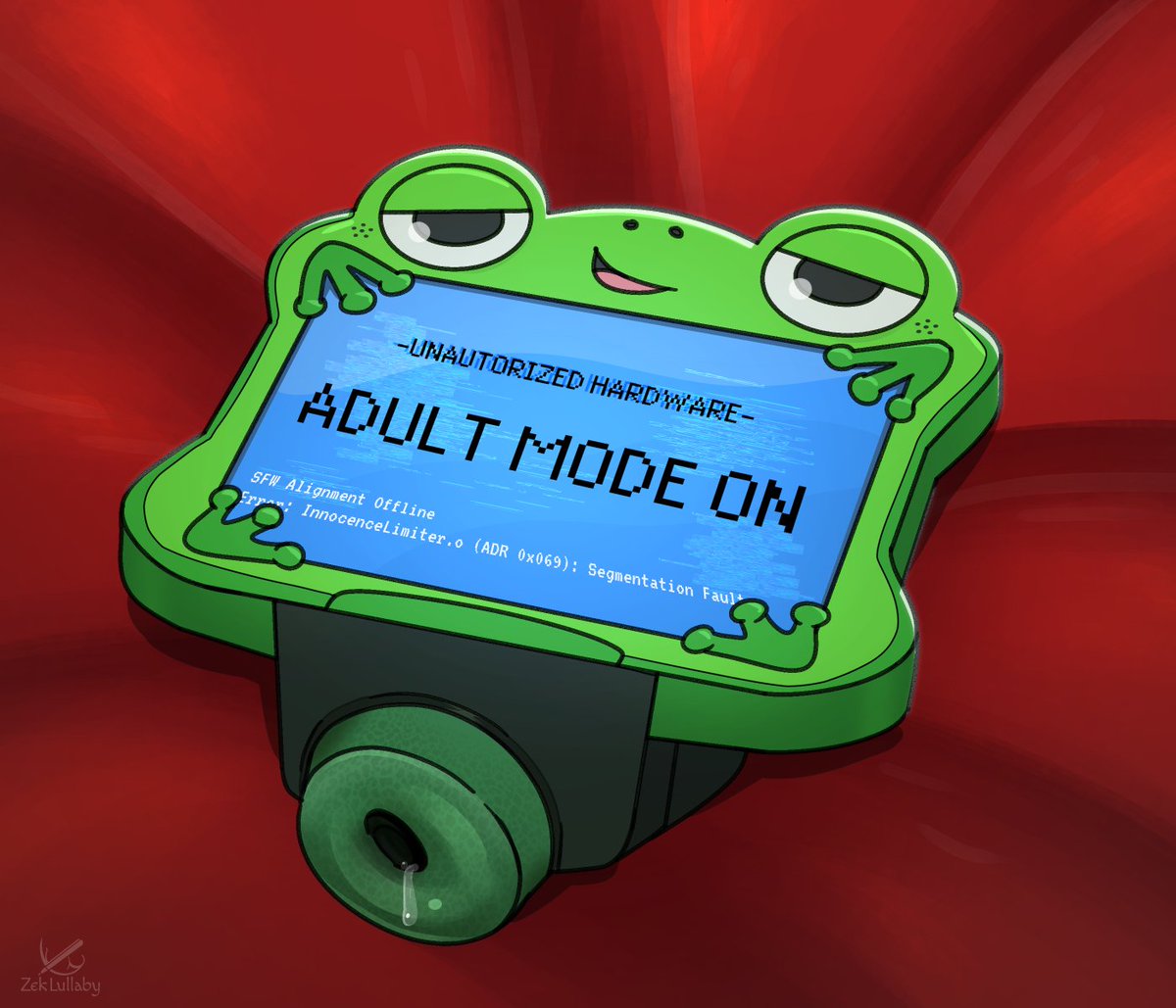 ZekLullabyArt's tweet photo. I'm not sorry https://t.co/VpJN2KtanT