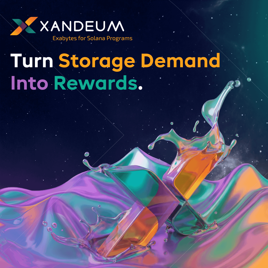 XandeumNetwork's tweet photo. Storage-enabled dApps pay fees to use Xandeum.

Those fees become STOINC, which flows to pNode operators as real SOL.

More apps → more storage demand → more revenue https://t.co/MJwzInargS