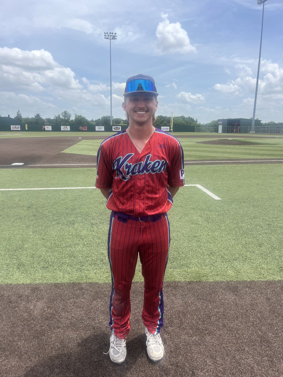 FiveToolCollege's tweet photo. F: @LonestarKraken - JAG 8, Dallas Spin Urias 0
PoG: @WalkerMccann 5.0IP, 6K, 0H, 0ER
Hitter: @Seth_Yeamans 3-3, 2B, 2 1B, 3 RBI, 2 https://t.co/k1Ia1kCOaA