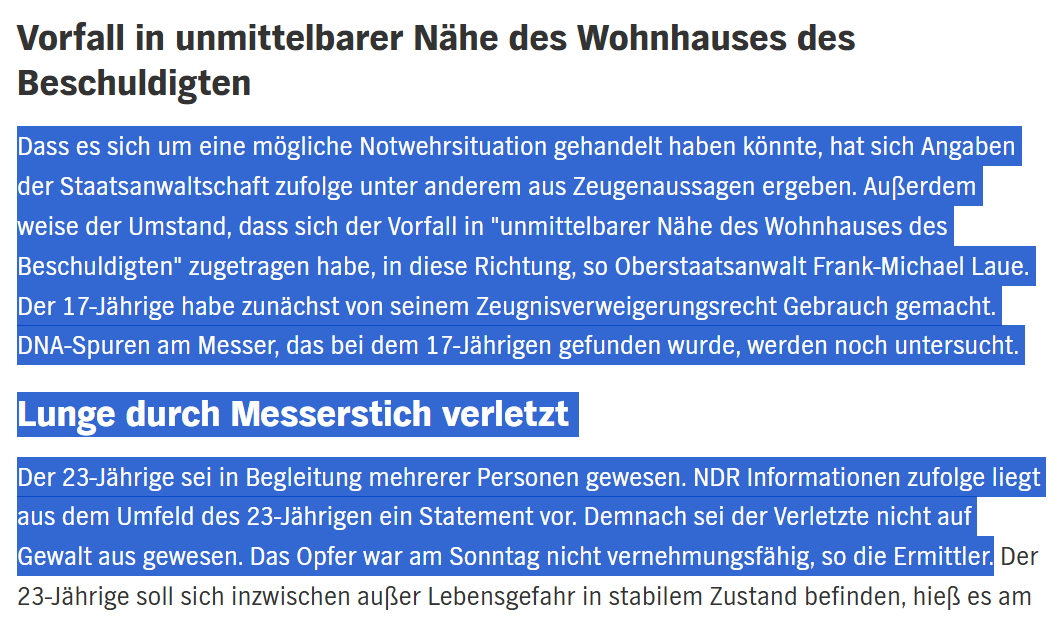 Postulator_'s tweet photo. @RealWuppi Der 23jährige geht "in Begleitung mehrerer Personen" zum Wohnhaus des 17jährigen (um "Nadsi zu klatschen"?) - und wird dann von eben DIESEM 17jährigen abgestochen? 🤨

Unsere Linkslauchigen Möchtegern-Revoluzzer... 🙄
kannste keine Topfblume mit gewinnen!
https://t.co/et8KhhtKJ5 https://t.co/mSqy4ckQXG