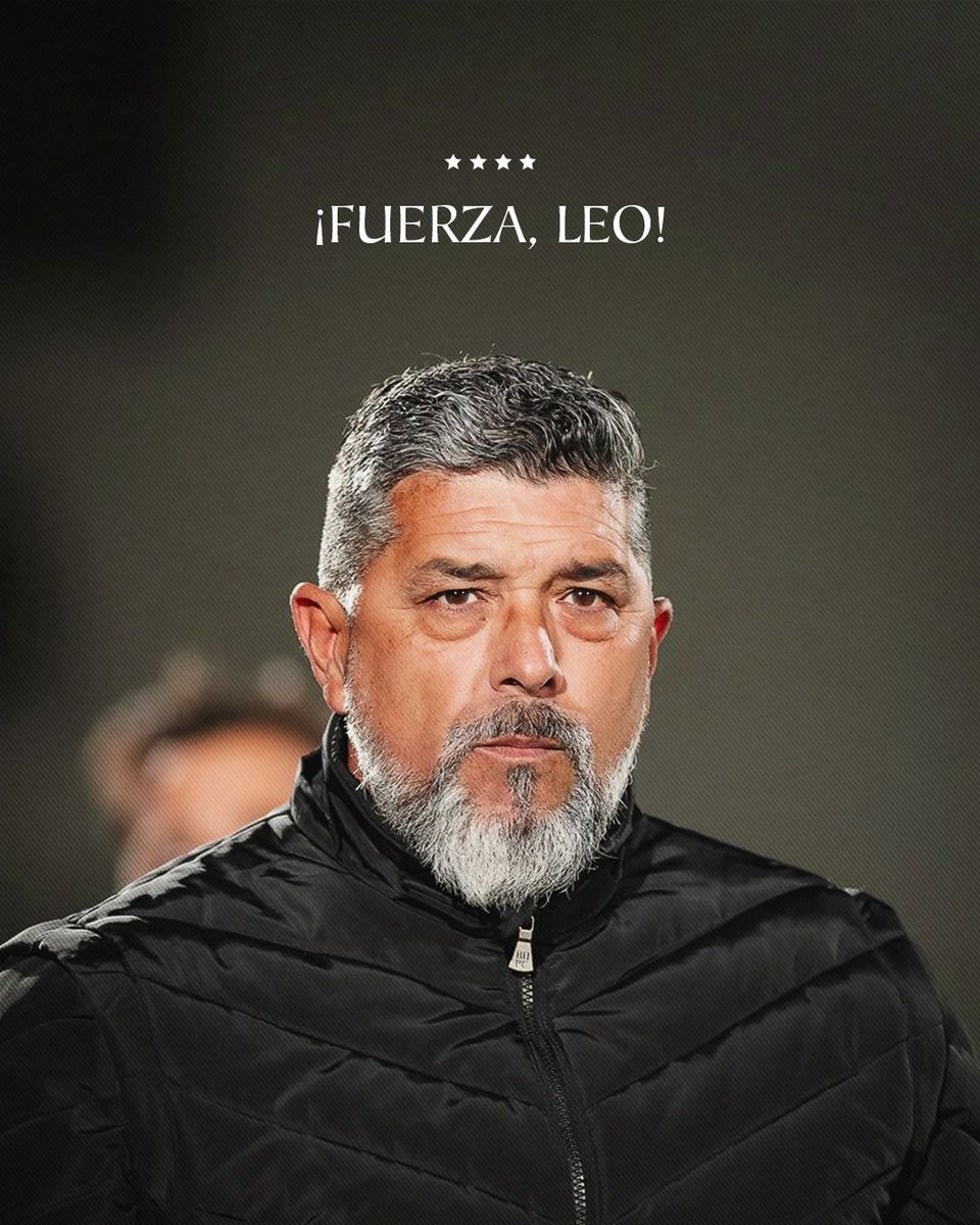 DanubioFC's tweet photo. 💪🏼 ¡Fuerza, Leo! 

Nuestro entrenador se recupera favorablemente de una afección cardiaca. 

#LaUniversidad🎓 https://t.co/R8XVSNUUFl
