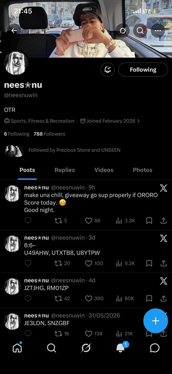 speechless32's tweet photo. @isthatunseen @neesnuwin Done sir https://t.co/g4r8cct5h4