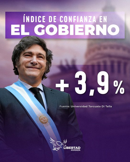 mediceneljefe's tweet photo. Con @JMilei todos los indicadores son favorables. VLLC!!! https://t.co/uBOlNTu318
