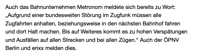 mikirede's tweet photo. Kompletter Stillstand in ganz #Deutschland: #Bahn stellt Zugverkehr bundesweit ein – #Funknetz ausgefallen. https://t.co/QUWBGyJZHk