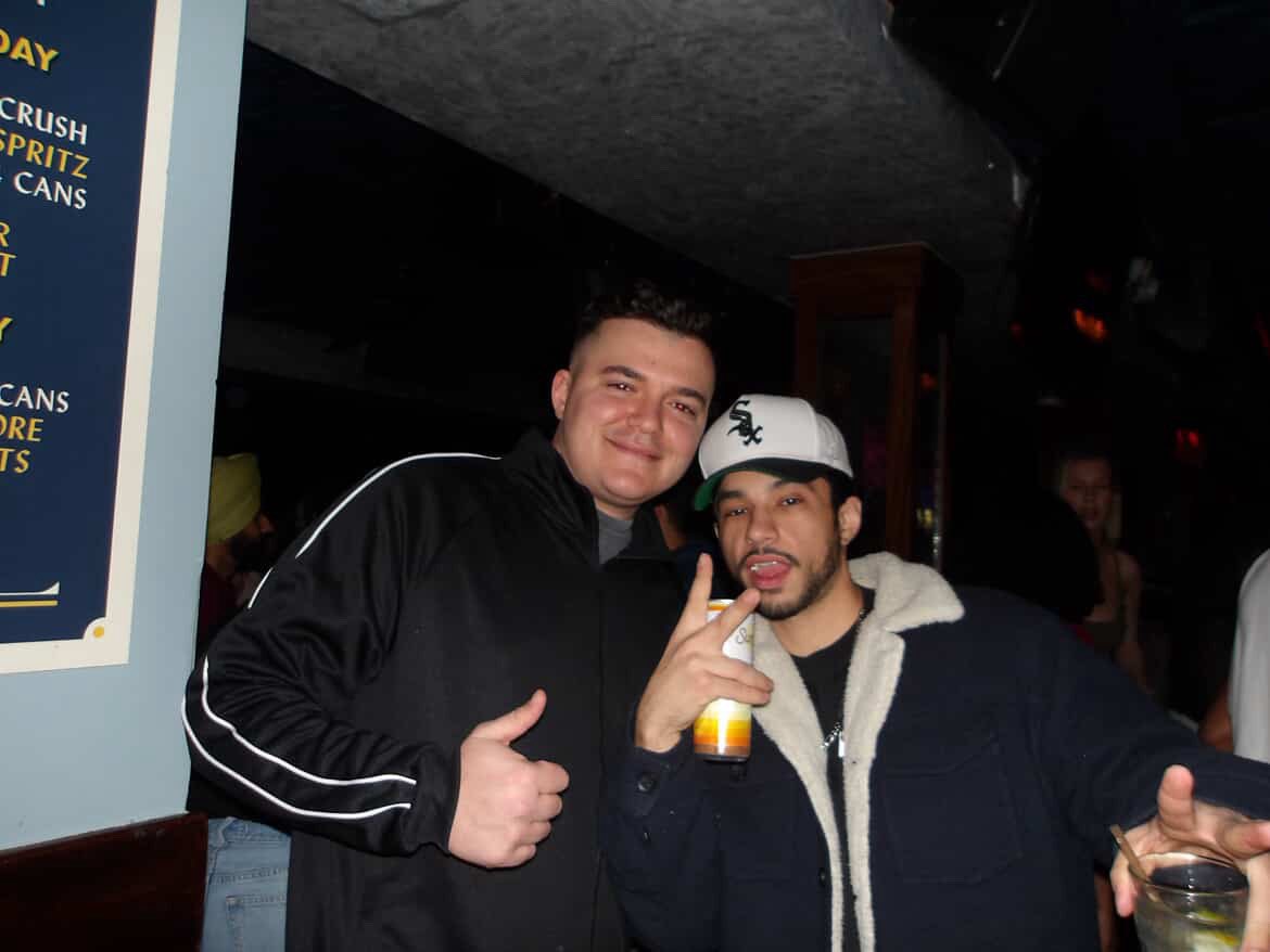 DegenAnonymouss's tweet photo. The league is honored and pleased to welcome our NEW member. Mr. Carmelo Mazzaferro Jr. “The architect”. Here’s a picture of the favorite of ROTY with the league’s commissioner. Will he be the 2nd rookie in a row to win the gold?? https://t.co/LgKrKGWiOG