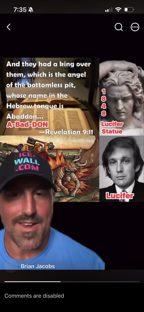 BrianHTTR1's tweet photo. @PastorBobJ67896 @realDonaldTrump Time for Abbadon to return back to the bottomless pit!! https://t.co/cYl8SjvdAj
