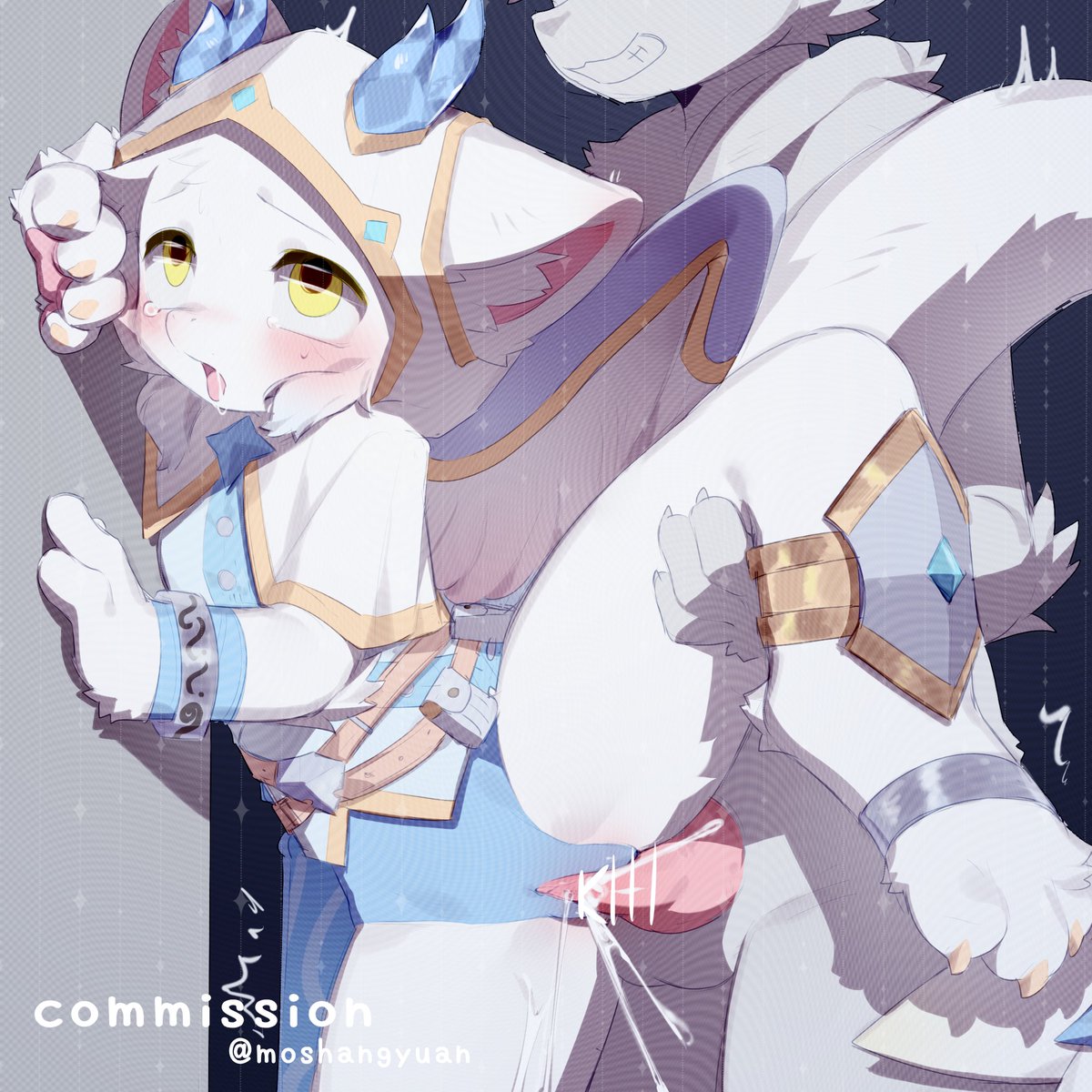 moshangyuan's tweet photo. 打完码想起来这里是X不需要打码。
#NSFW #furryart #furry https://t.co/9zlWmAs3fo