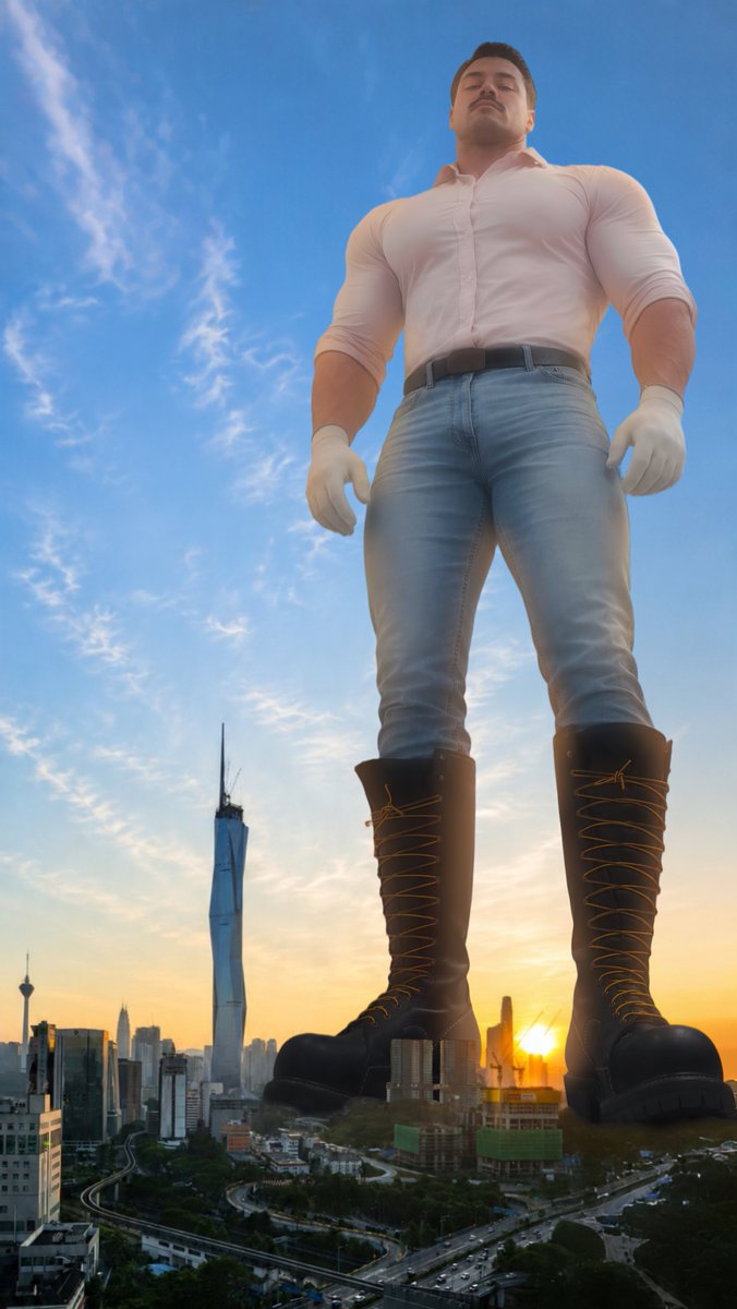 TheTinyMaverick's tweet photo. Felix’s enlargement laser misfires, blasting him through his roof into the city as a titan. When the console is destroyed, making shrinking impossible, terror turns to thrill: towers barely reach his knees, crowds scatter below, and Felix realizes this couldn’t have gone better. https://t.co/fqj3EVrdzJ