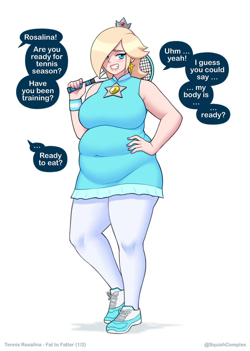 SquishComplex's tweet photo. Rosalina - Fat to Fatter (1/2) https://t.co/LfY7370cvw