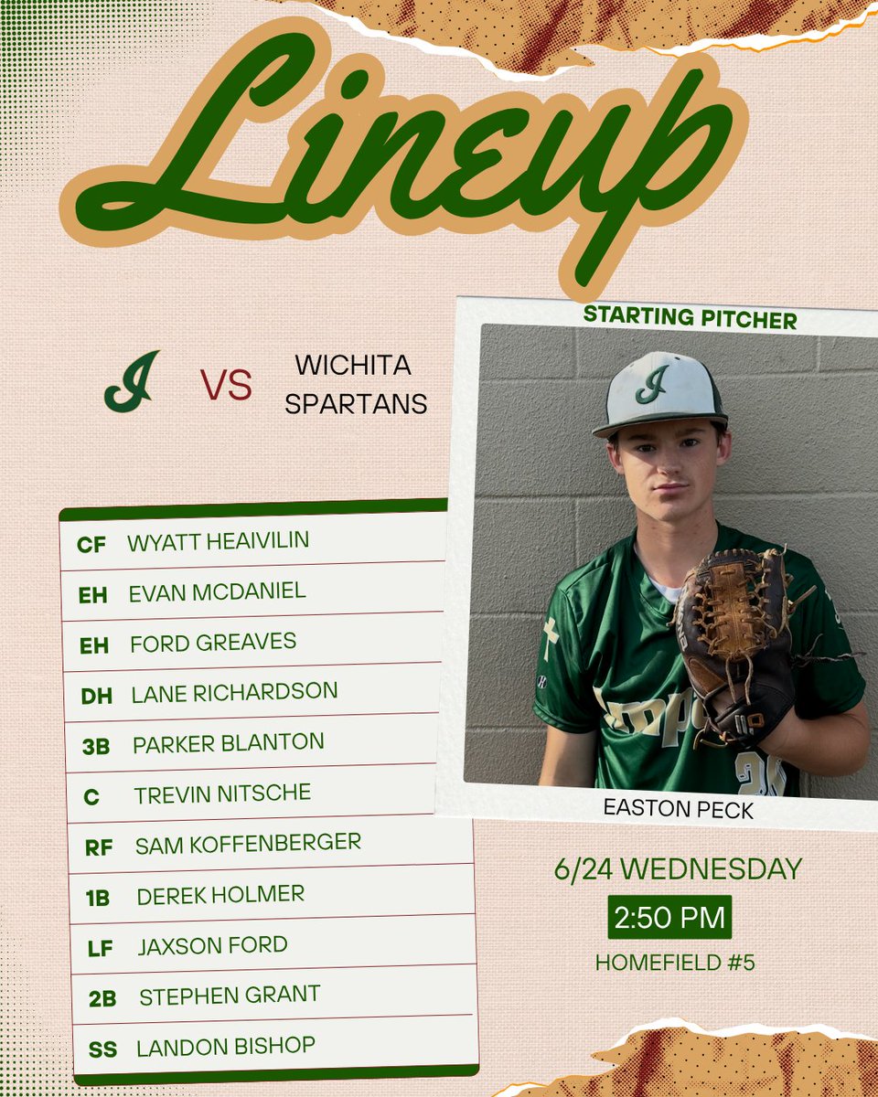 impactathletekc's tweet photo. 17U game 1 lineup for the #super17 @Jimmy_PBKC https://t.co/oVqu41aoRt