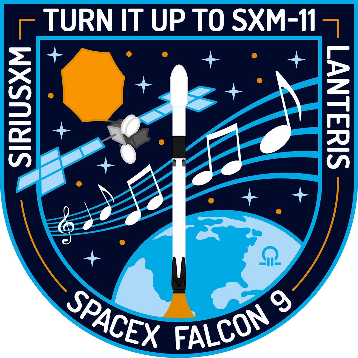 SpaceX' next launch from Florida will be the SXM-11 geostationary radio broadcasting satellite for SiriusXM. Built by Lanteris, SXM-11 is the 5th out of 6 third generation satellites to refresh SiriusXM's fleet.
