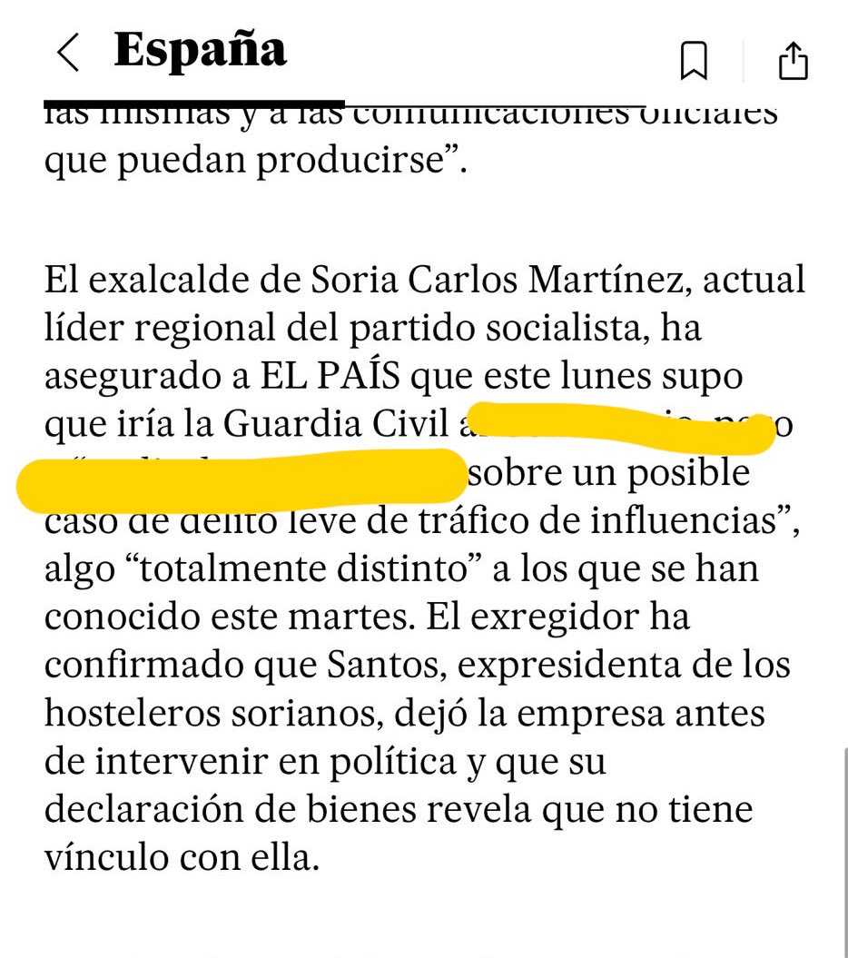 Vox_CortesCyL's tweet photo. Hola, @Juan13Navarro de @el_pais 

¿ Por qué cambias tu versión en unas horas?

De decir que Carlos Martínez sabía ayer ( lunes) que @guardiacivil registraría el Ayuntamiento de Soria a decir que “esta mañana supo”.

¿ Estás tratando de encubrir a alguien o te han dado un toque desde arriba ?

No te preocupes. Si nos vamos a enterar.