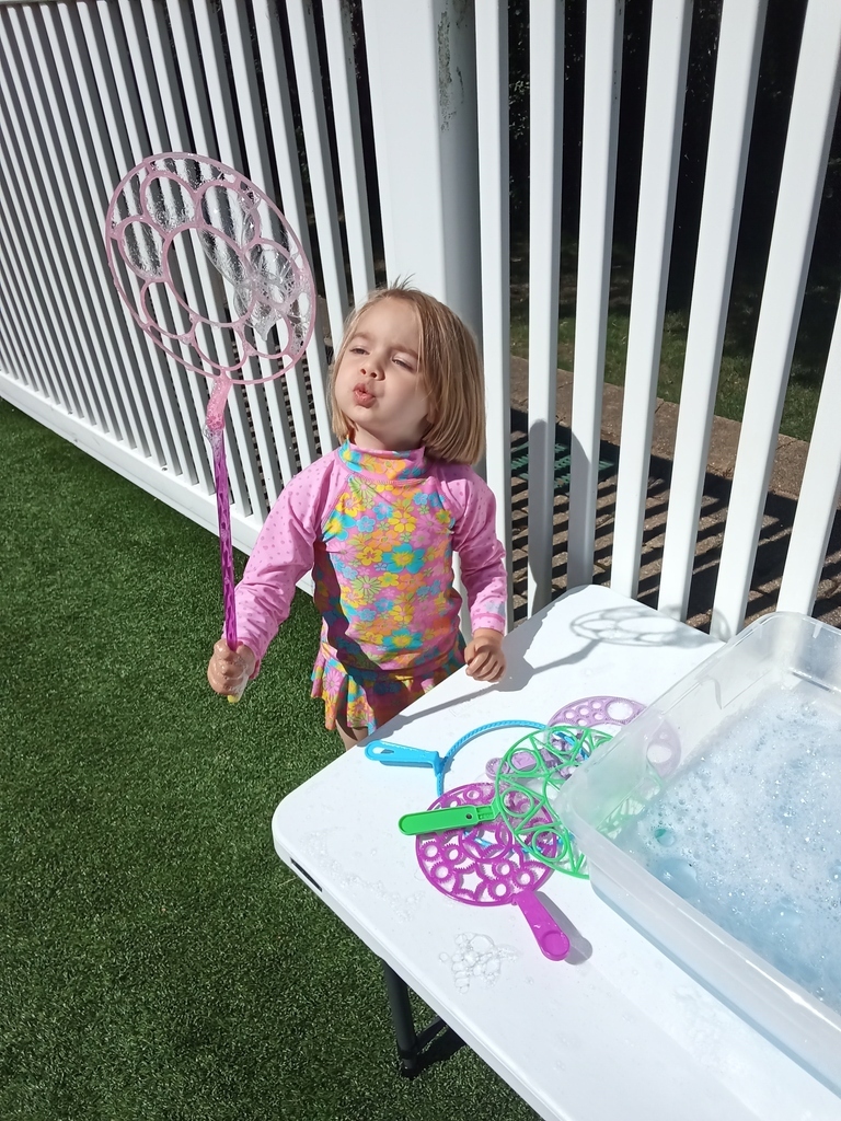 Goddard3rdLake's tweet photo. 🫧 Bubble Bash was a BLAST! 🫧

Today our learners dove into a world of bubbly fun as they experimented with making bubbles using all kinds of different tools and materials! From giant bubbles to tiny floating spheres, the children explored, created, and discovered what worked... https://t.co/fPuI8nQkmc