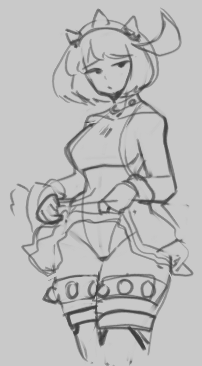 SavesHaven's tweet photo. Some Elphelt Sketch https://t.co/sjq1k2qUg2