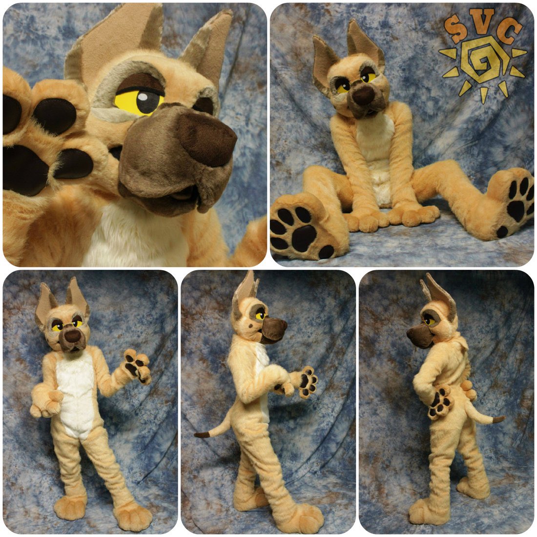 DOGCRIESWOLF's tweet photo. @StarrikKyrubui @Oranthos CUTE i remember that suit!! i was the one who originally commissioned this guy back in the day, he went back to the creators for a bit and has had a few other homes but he’s been to so many cons now it’s so cool to see https://t.co/pKeNrZveJA