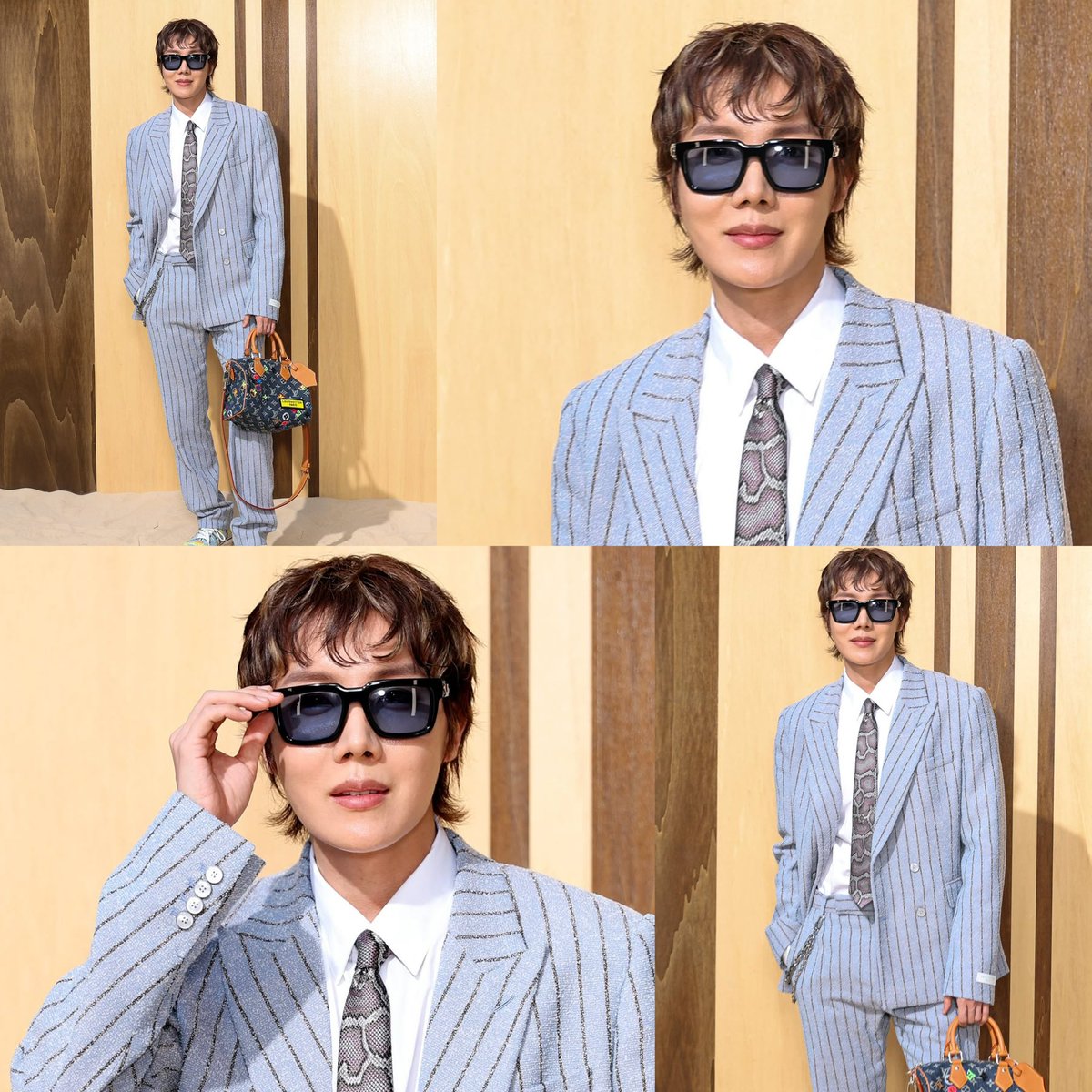 i4bgteezz's tweet photo. ‼️CONTINUEM SUBINDO AS TAGS‼️

FACE OF LOUIS VUITTON J-HOPE 
FASHION MVP J-HOPE RETURNS
#jhope #제이홉 #jhopexLouisVuitton #LouisVuitton #jhopexLVMenSS27 #LVMenSS27 https://t.co/GjpelJbyWa