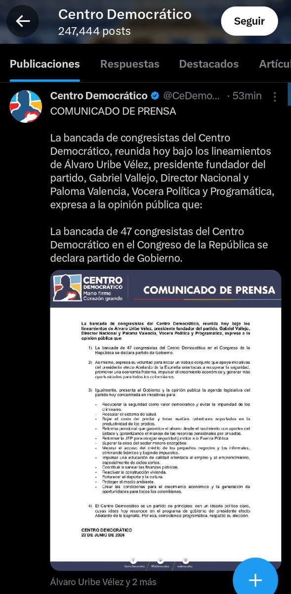 Julianernahe10's tweet photo. @JACOBOSOLANOC Se acaban declarar partido de gobierno. Por eso los análisis no se pueden hacer desde el deseo, así mismo "informan" cosas que solo alguien que está en contra puede interpretar https://t.co/DXvBcBgDWy