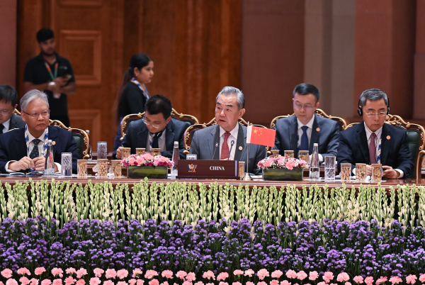 AmbXieFeng's tweet photo. "While the law of the jungle may prevail temporarily, it is not sustainable."

In India on Jun. 23, FM Wang Yi talked about four important lessons the US−Iran conflict offers:

First, the importance of upholding international rules. The resolution of any regional or international hotspot issues should be based on compliance with international rules.

Second, the importance of respecting national sovereignty. Territorial integrity must not be violated, and interference in a country's internal affairs is not allowed - these are fundamental bottom-line principles of international morality.

Third, the importance of establishing a new security concept. Countries are increasingly becoming communities with shared destinies; pursuing absolute security at the expense of others' security will ultimately backfire.

Fourth, the importance of understanding new forms of warfare. Traditional and non-traditional security threats are increasingly intertwined, making it timely for #BRICS countries to strengthen dialogue and cooperation on security affairs.