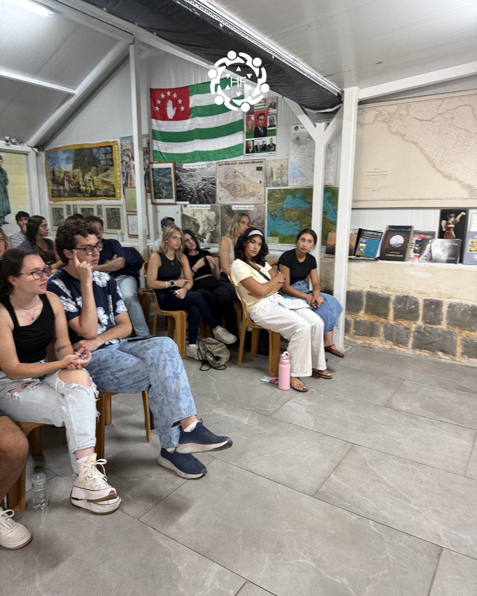 Hasbarafellows's tweet photo. Our fellows ended another awesome day yesterday by getting to hear from Yahya Mahamid, an Israeli-Arab, and former IDF Combat Soldier with an incredible story. 🌟

Today, our fellows got to hear from Lorena Khateeb, who educated the student leaders on Druze history and their beliefs. Afterwards, the group ventured to Kfar Kama where they learned about Israel’s Circassian Community, one of the many minority groups that found a safe haven in Israel! 💙

Tonight our fellows get to enjoy staying in Jerusalem to rest up for another jam-packed day tomorrow. We can’t wait!💪🇮🇱✨