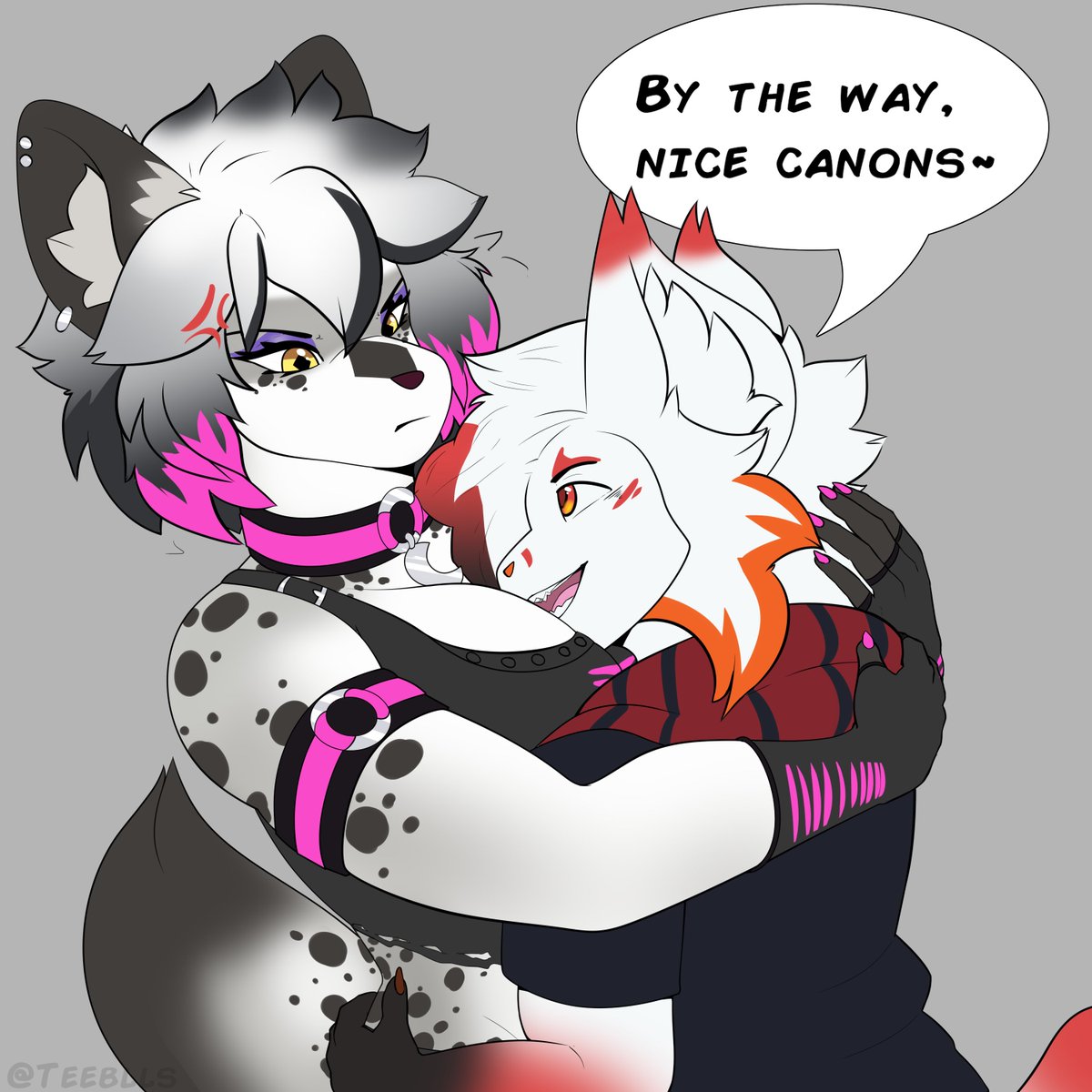 LunaYeena 🦴 🍖 Hyena Vtuber tweet media