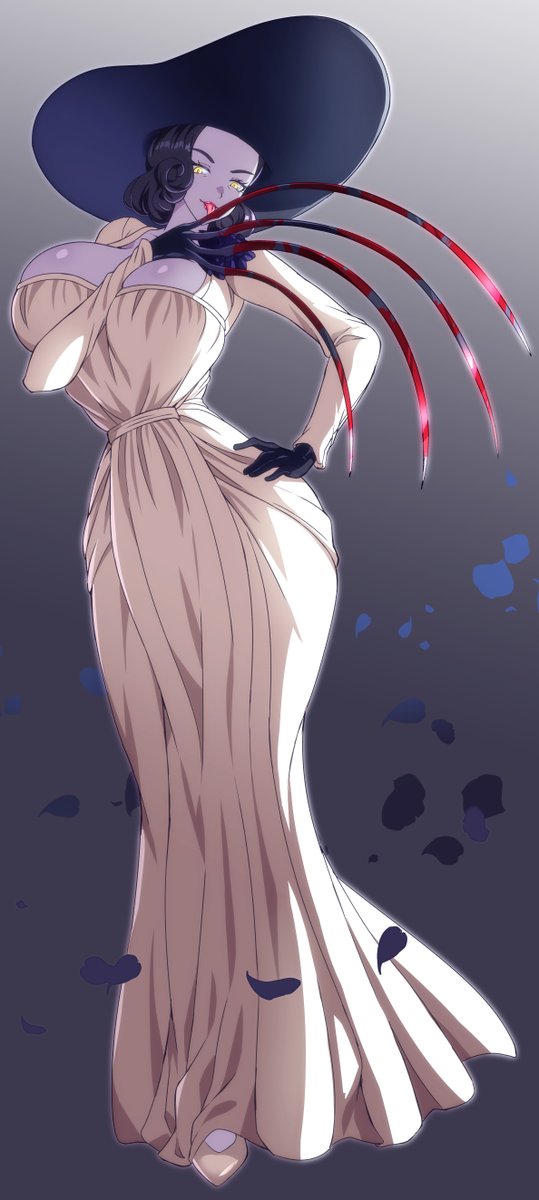 zuchysdraws's tweet photo. Lady Dimitrescu 💅🧟‍♀️💀 https://t.co/vuvxFXqebM