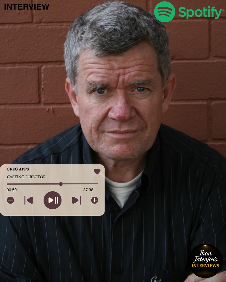 JatenjorJhon's tweet photo. The interview with casting director @GregApps is now available on Spotify.
@AuditionTechniq
#gregapps
https://t.co/gq7Yb9UB7f https://t.co/JSSM9svfzq
