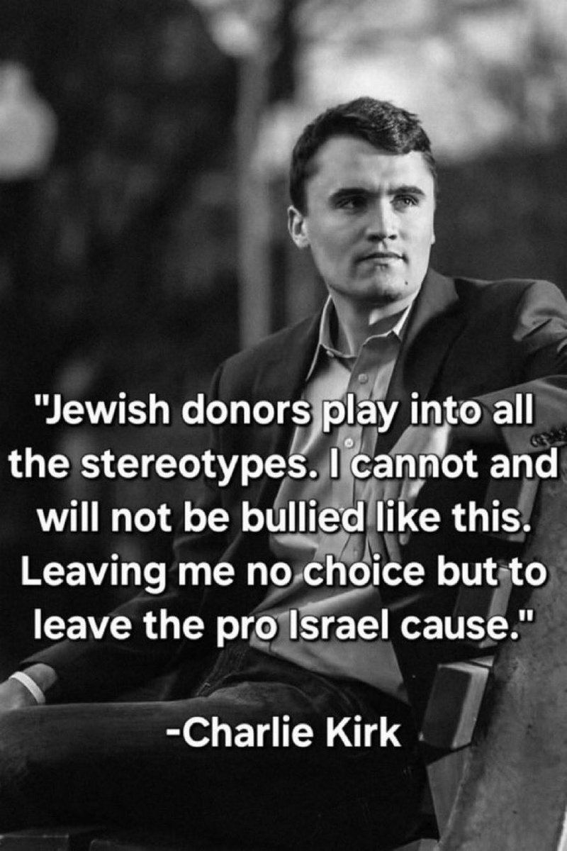 CadeClenney's tweet photo. @JayTC53 @BabyLove020 If he supported Israel so much why did he say this? https://t.co/N1HIdB80pC