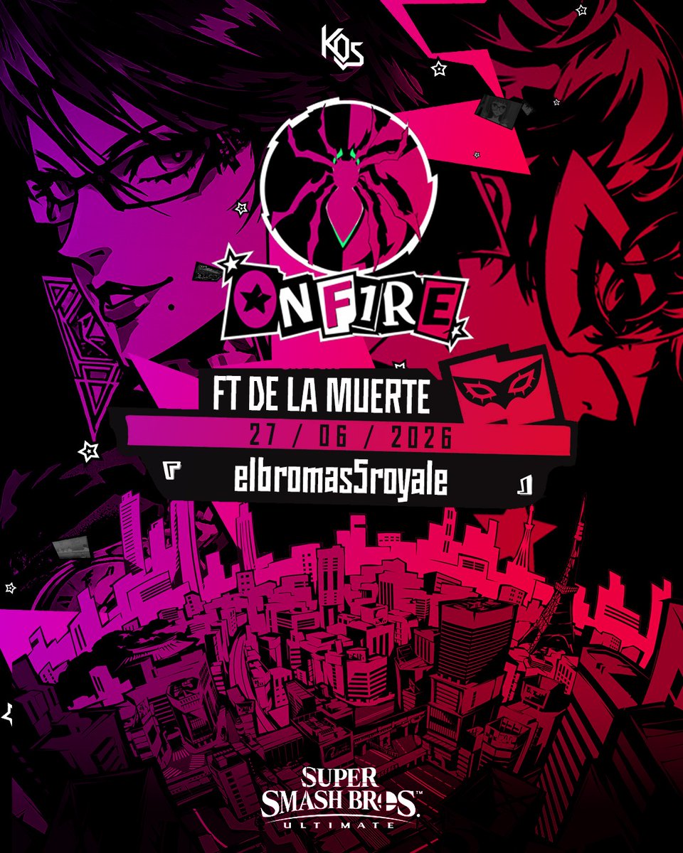 TeamONF1RE's tweet photo. Damas y caballeros les traemos otra tan ansiada edición de los "FT DE LA MUERTE"🔥 

Este Sabado 27 a las 6:30 pm CDMX Nos estaremos viendo en su canal de confianza 
https://t.co/wZ6hCmlt6D

#ssbu #smashultimate #nintendo #nintendoswitch #nintendoswitch2 #entretenimiento #twitch https://t.co/gjUtr1R75C