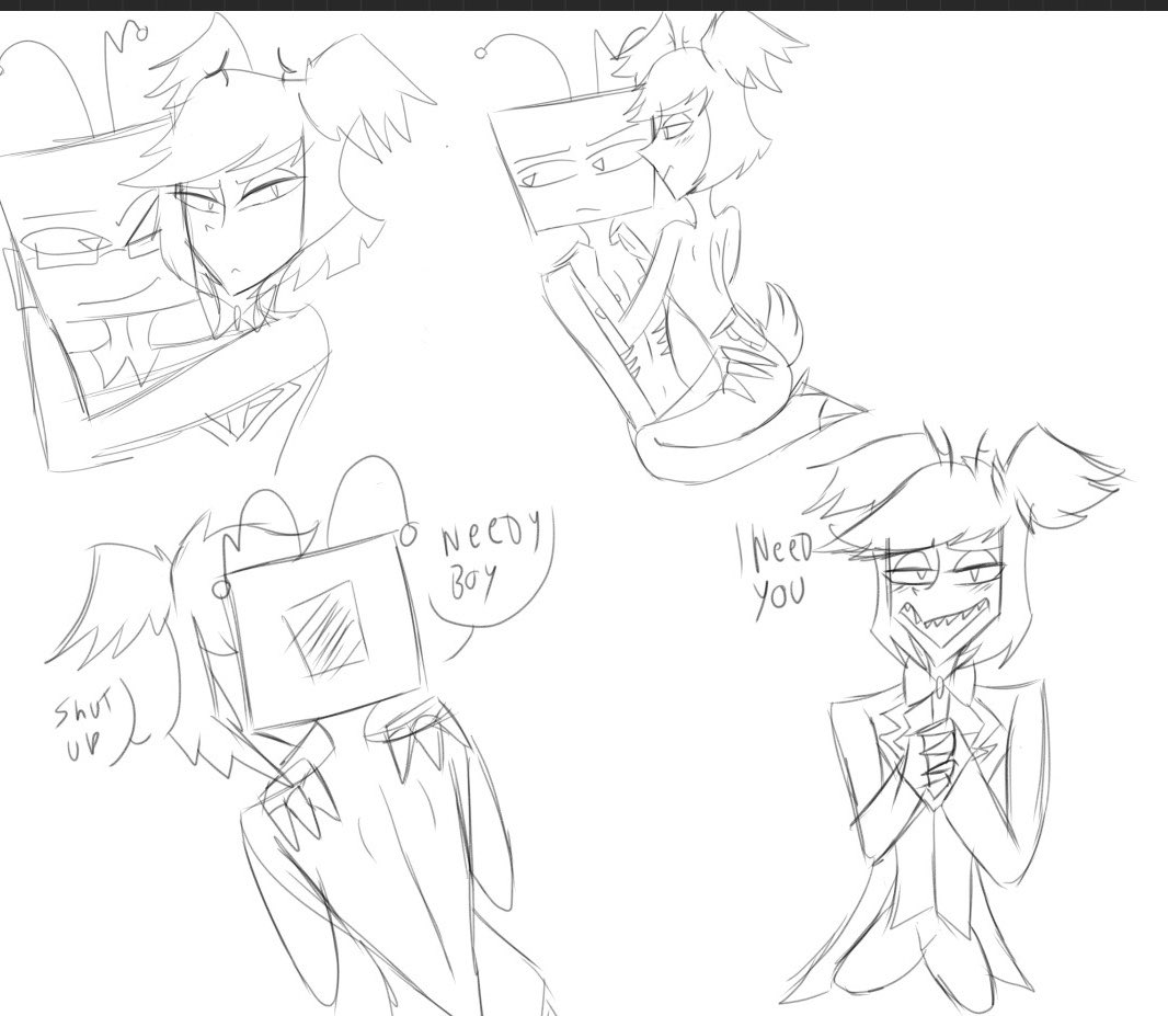 k33ren_'s tweet photo. Some doodles sketch of #2palastor and #2pvox #rs https://t.co/I9lHryXN90