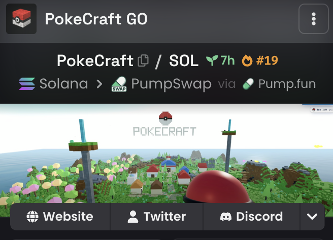 PokeCraftGO's tweet photo. Discord for PokeCraft is now open: https://t.co/uy5Ib2byVP

This is the main hub for development updates, gameplay changes, and exploring feature drops as they’re shipped.

Join to follow progress, take part in community events, and share screenshots, bugs or hidden features from your explorations across the islands.

https://t.co/qvyzCuN3Yt