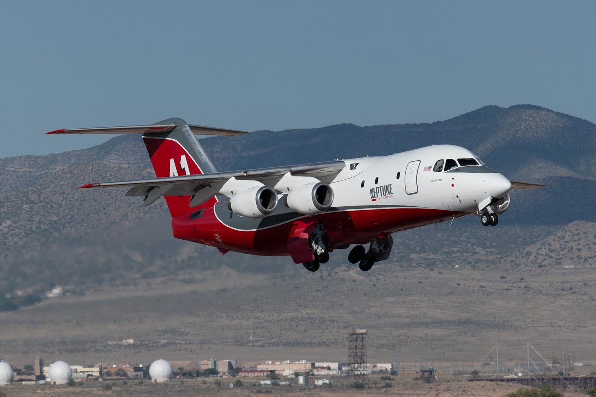 ajgobolts's tweet photo. Tanker base at the @ABQSunport has been busy this week fighting fires.  #avgeek @Ten_Tanker https://t.co/9Kk7AhMt5l