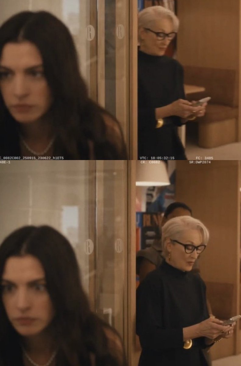 itsserulyan's tweet photo. her miranda senses were tingling https://t.co/NKMbZeEc5Y