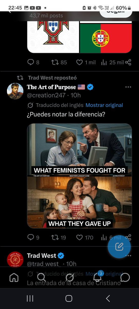 SantiagoDo74929's tweet photo. ""Las mujeres eran más felices sin el feminismo ""
-Un pendejo- https://t.co/9tnejPOBYN