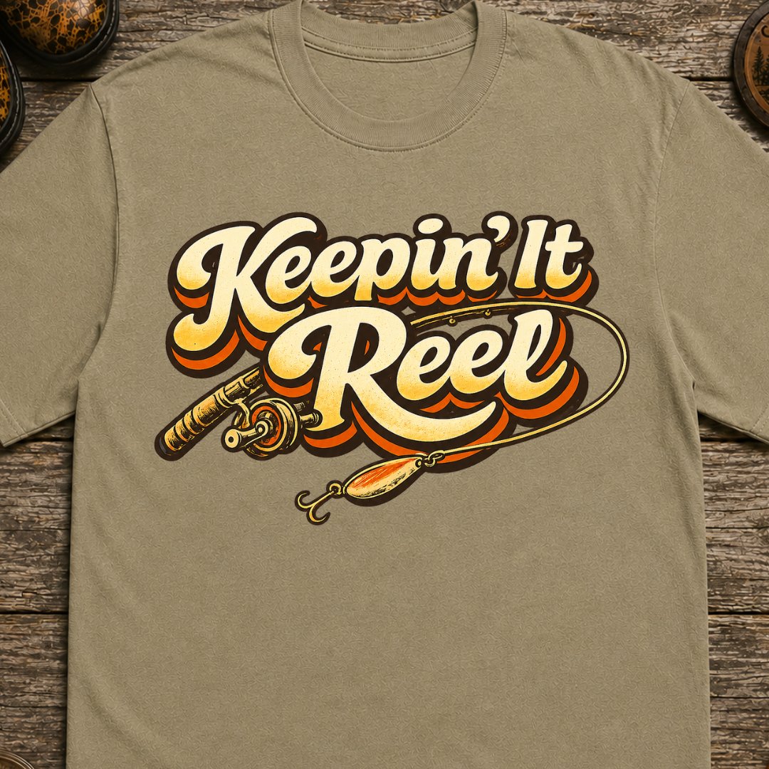 ShopCabinXIII's tweet photo. 🎣 Keepin’ It Reel.

A fresh fishing design with bold 70s-inspired retro vibes. Perfect for anglers who'd rather be on the water.

🔥 New retro designs have also been added to the shop—go check out the latest collection! https://t.co/RxxF55pQ0L