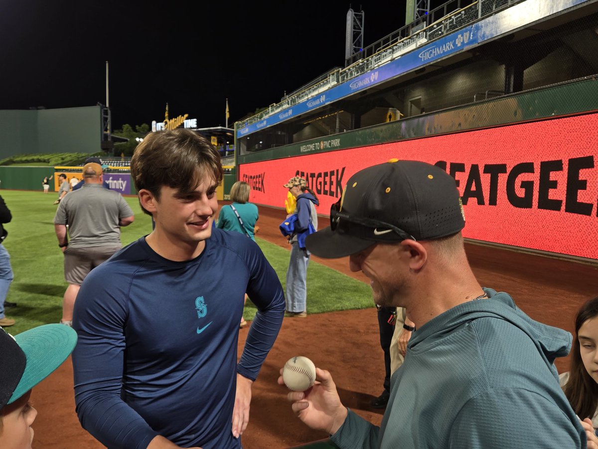 NATigerAthletic's tweet photo. The @natigerbaseball staff getting to talk to @ColeYoung23 postgame! https://t.co/FbSvvV9cRl