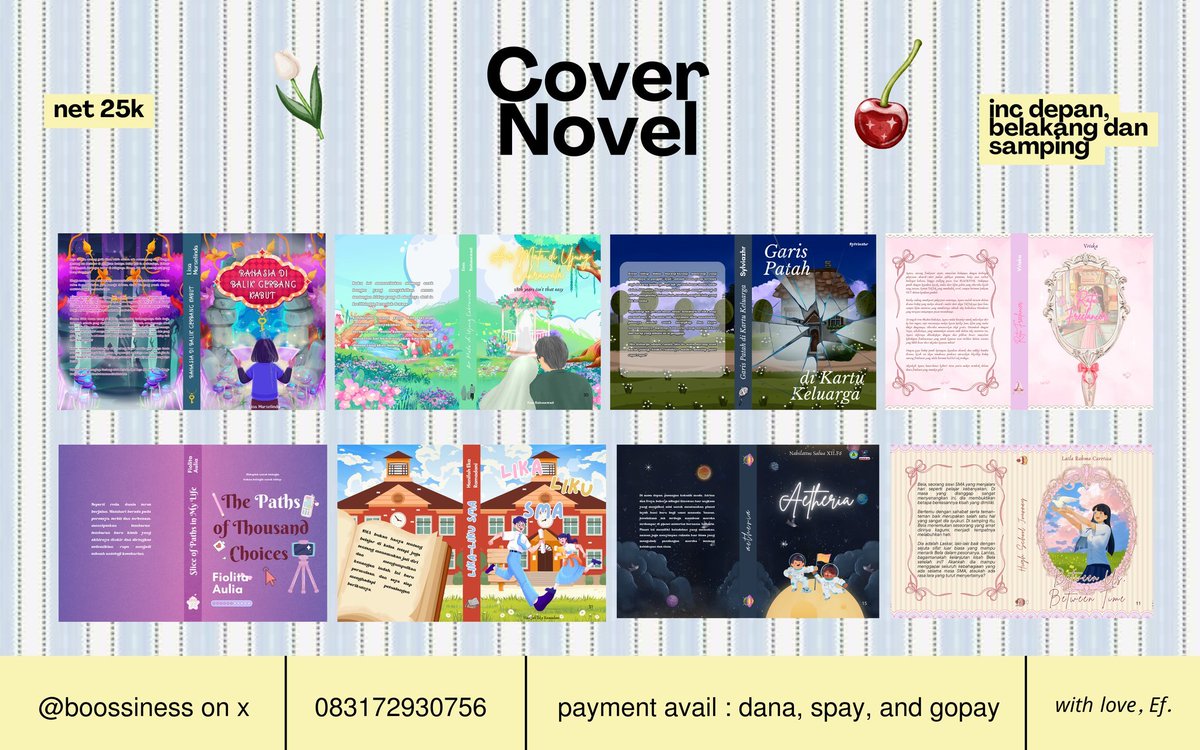 killolipop's tweet photo. guys aku hari ini open yaaa, yang mau buat cover buku, freebies, scrapbook, scribble, poster, banner, feeds ig dll aku bisa yaaa. baru bisa in rush sepulang kerja, free revisi 3x start di 10k yaa #zonauang https://t.co/VSV7LNduZ9