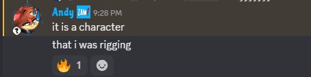 Edgy_Cupcake_'s tweet photo. Andy sent this vague picture in the ZAM server and said she was rigging a character... I know I'm probably coping here but could it be WPNZ???
#CallingAllVillains #MrWPNZ https://t.co/AUMy9SYpfF