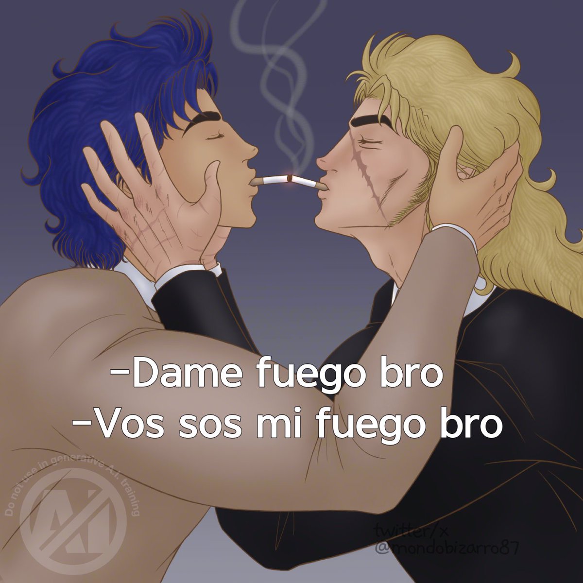 MondoBizarro87's tweet photo. Happy pride to them in particular🌈🌈

Month(s) old csp test :d
🔄💬❤️=🙏
#jjbafanart #jonawagon #sjs https://t.co/TQNA5CBDH0