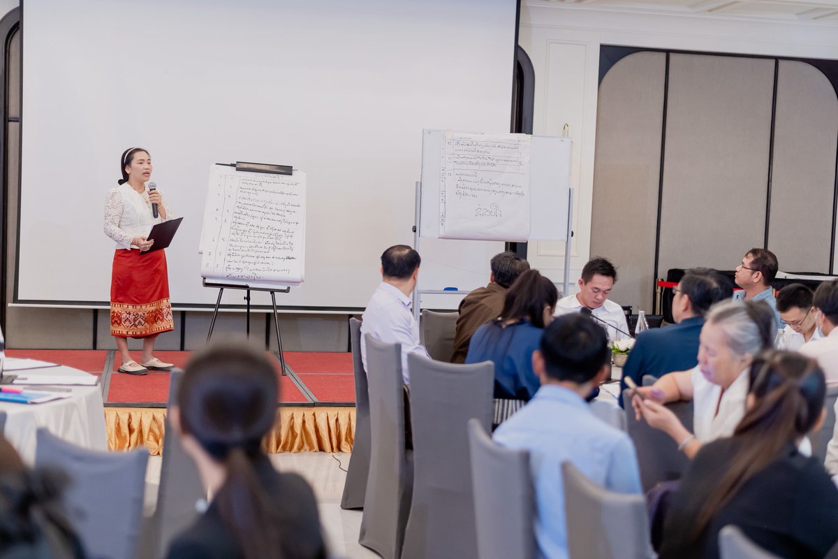UKinLaos's tweet photo. 🤝 ASEAN - UK #EIP is supporting Lao PDR 🇱🇦 to strengthen consumer protection. 
 Workshops in Pakse (9–10 Jun) and Luang Prabang (17–18 Jun) brought stakeholders together on e commerce, digital risks, and inclusion of vulnerable groups. 

#ASEANUK #CustomerProtection https://t.co/H04WG2pz8b