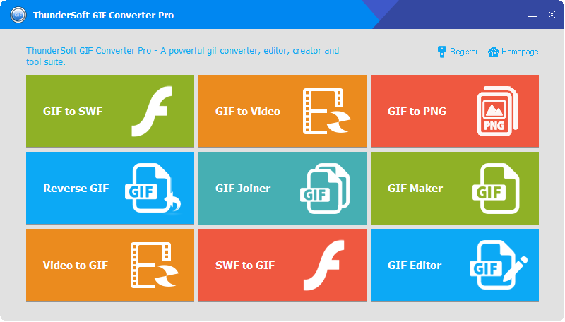 ThundersoftE's tweet photo. ThunderSoft GIF Converter Pro, a powerful GIF converter and editor, convert gif to png, swf and video formats, reverse, join, edit and make gif from image/swf/video files. Free Download:
https://t.co/FC8aZo023I https://t.co/34wWaVjgrx