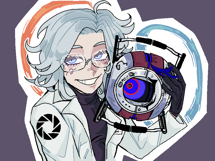ProtoNeron's tweet photo. Look at me, still talking when there's science to do
When I look out there, it makes me glad I'm not you
I've experiments to run, there is research to be done
On the people who are still alive!

#hndr_fa #eitaku #portal #hundredline https://t.co/GAF9YlNS8V