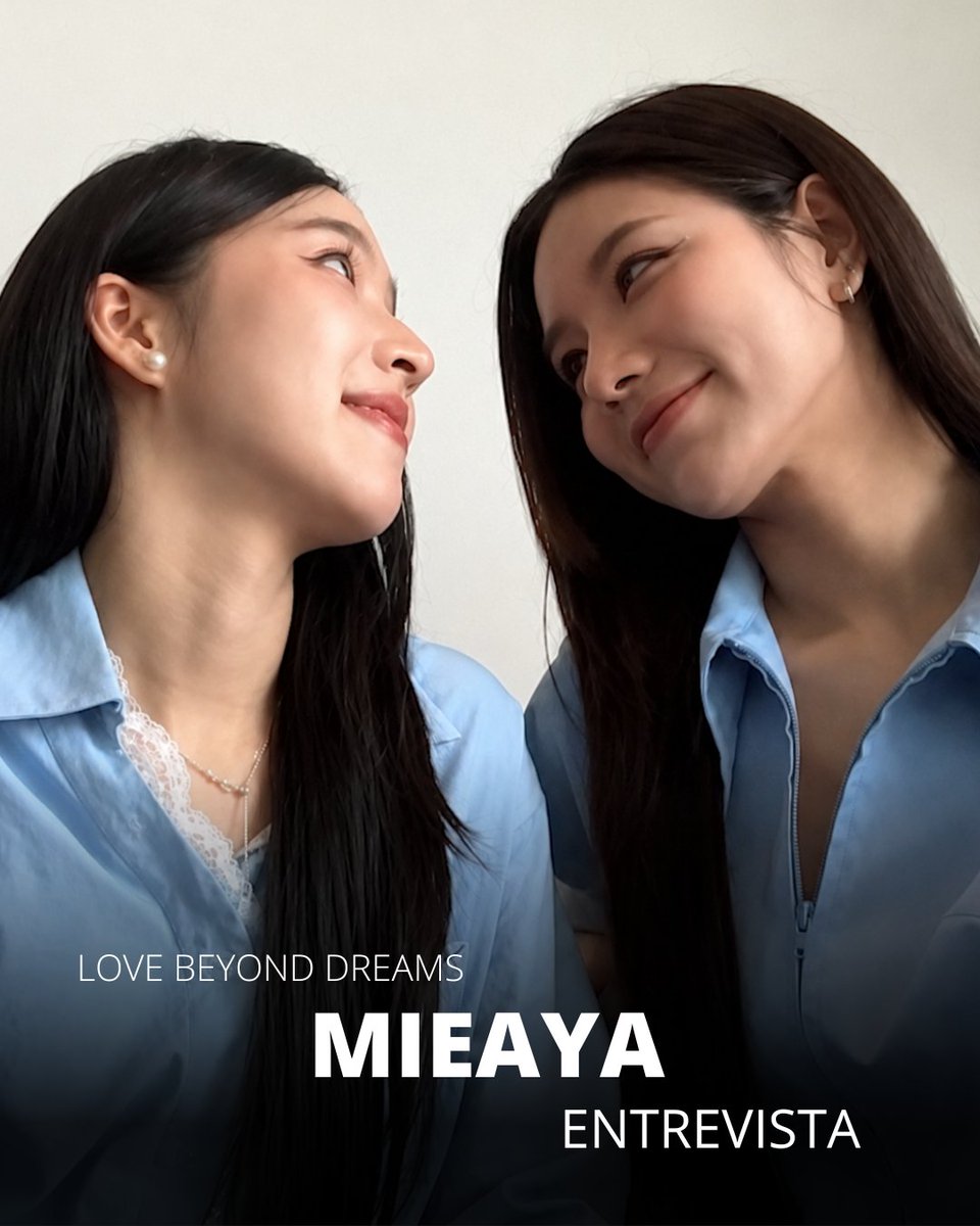 MaguiLopezB's tweet photo. Hablé con la nueva sorpresa del GL y fue todo amor y risas😍

Vayan a ver mi entrevista con Mie & Aya, protagonistas de #LoveBeyondDreams 💭🤎👇🏽
https://t.co/XUcGAxu0Hs

You are some of the sweetest and kindest people I’ve ever talked to. Thank you so much for everything. I wish you all the best @miephat @ayaorapan ❤️‍🔥