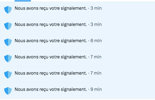 WE_Toulouse's tweet photo. ... que des comptes certifiés. ...
Tiens donc. #signalement #hatred https://t.co/BRICfpbrWt