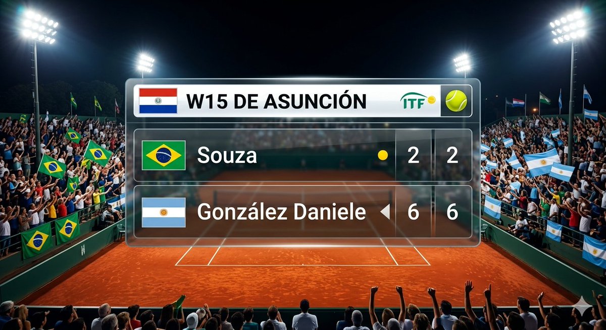 JuanPTeixeiraCM's tweet photo. ITF W15 de Asunción 🎾🇵🇾 | Ronda 1️⃣

Souza 🇧🇷 2️⃣ | 2️⃣
González Daniele 🇦🇷 6️⃣ | 6️⃣

#ITF #W15Asuncion #Asuncion #Paraguay #Souza #GonzalezDaniele #Brasil #Argentina https://t.co/yWULGQAazj
