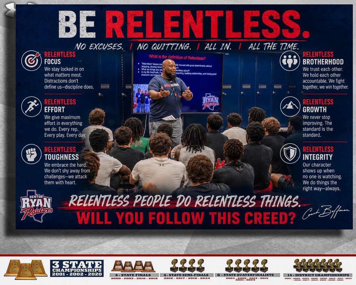 Denton Ryan FB ⭐️⭐️⭐️ tweet media