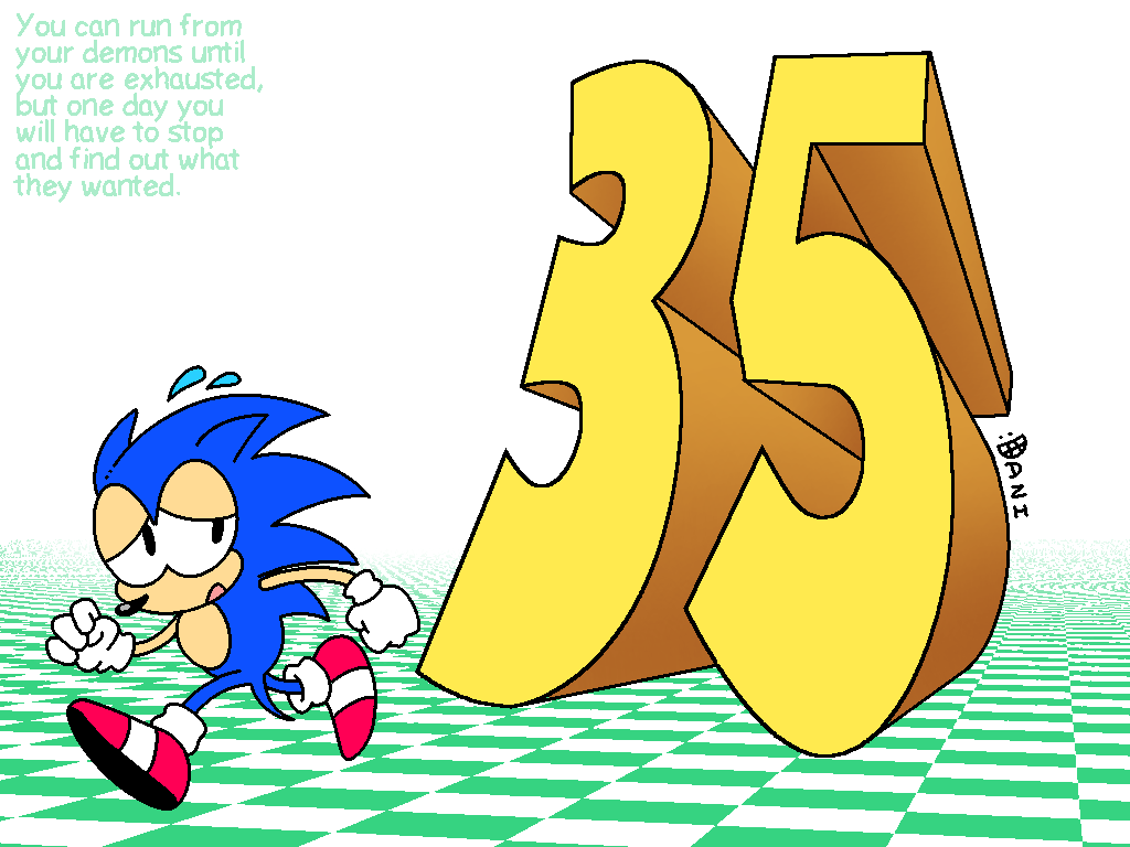 RottenR0tten's tweet photo. SONIC 35 
#sonic #sonicthehedgehog #sonic35thanniversary https://t.co/4LPRYhqdIu