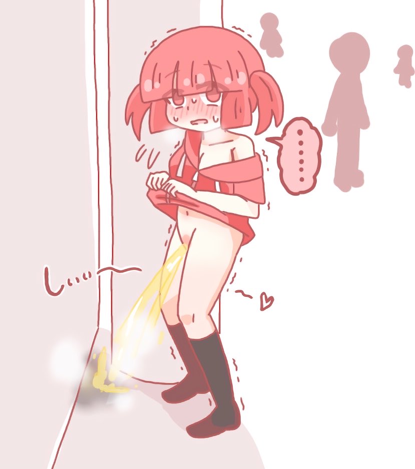 TORY_OMEGADRGON's tweet photo. #オリキャラ　#oc
物陰で隠れてする娘 https://t.co/bPBLspqePd
