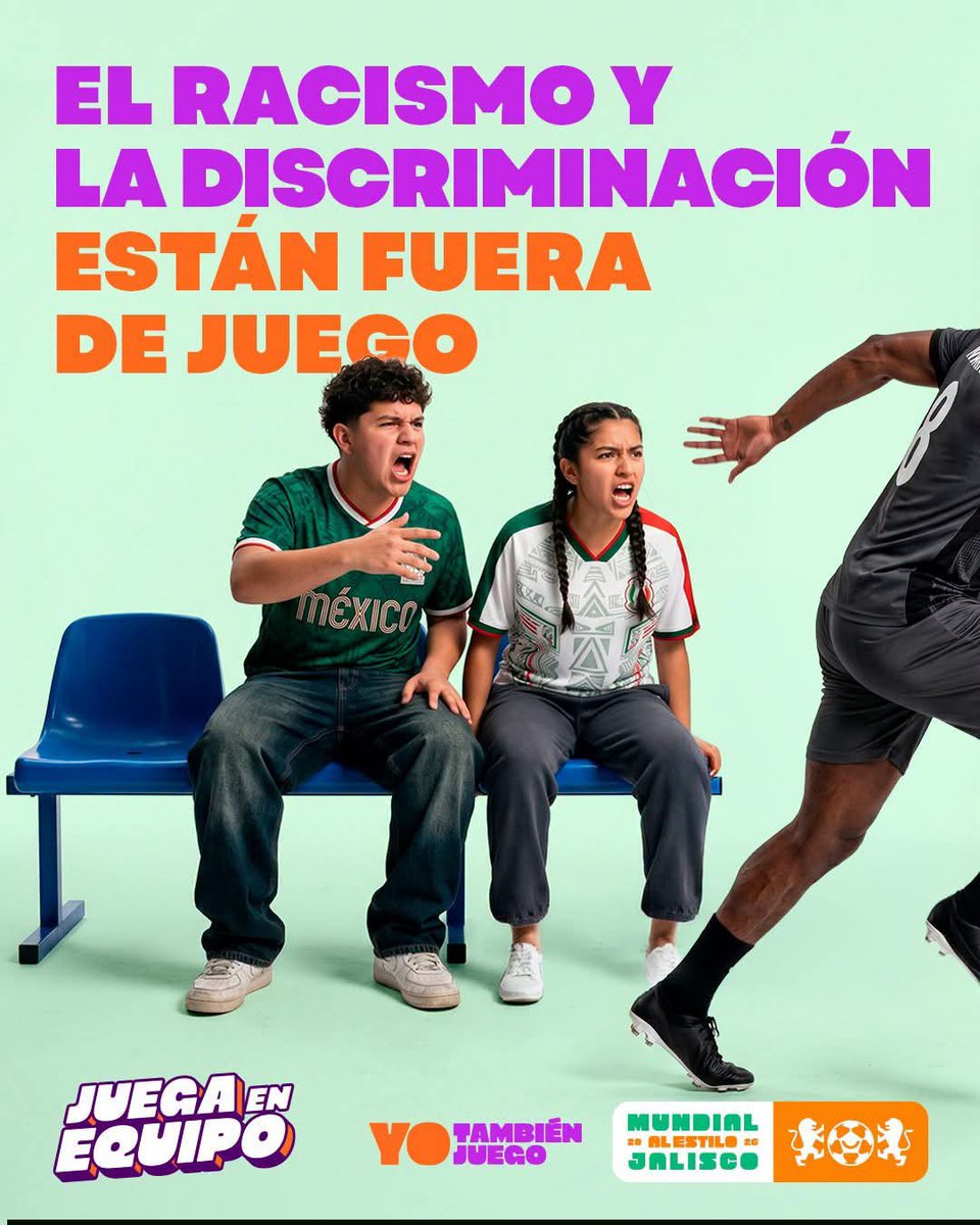 AsocProvSur's tweet photo. En la ciudad, en el estado y en todo el país debemos decir no al racismo. En ninguno de sus tipos.
Asi, avanzamos como sociedad y como seres humanos.
@GobiernoJalisco https://t.co/PaWCeCLsrR